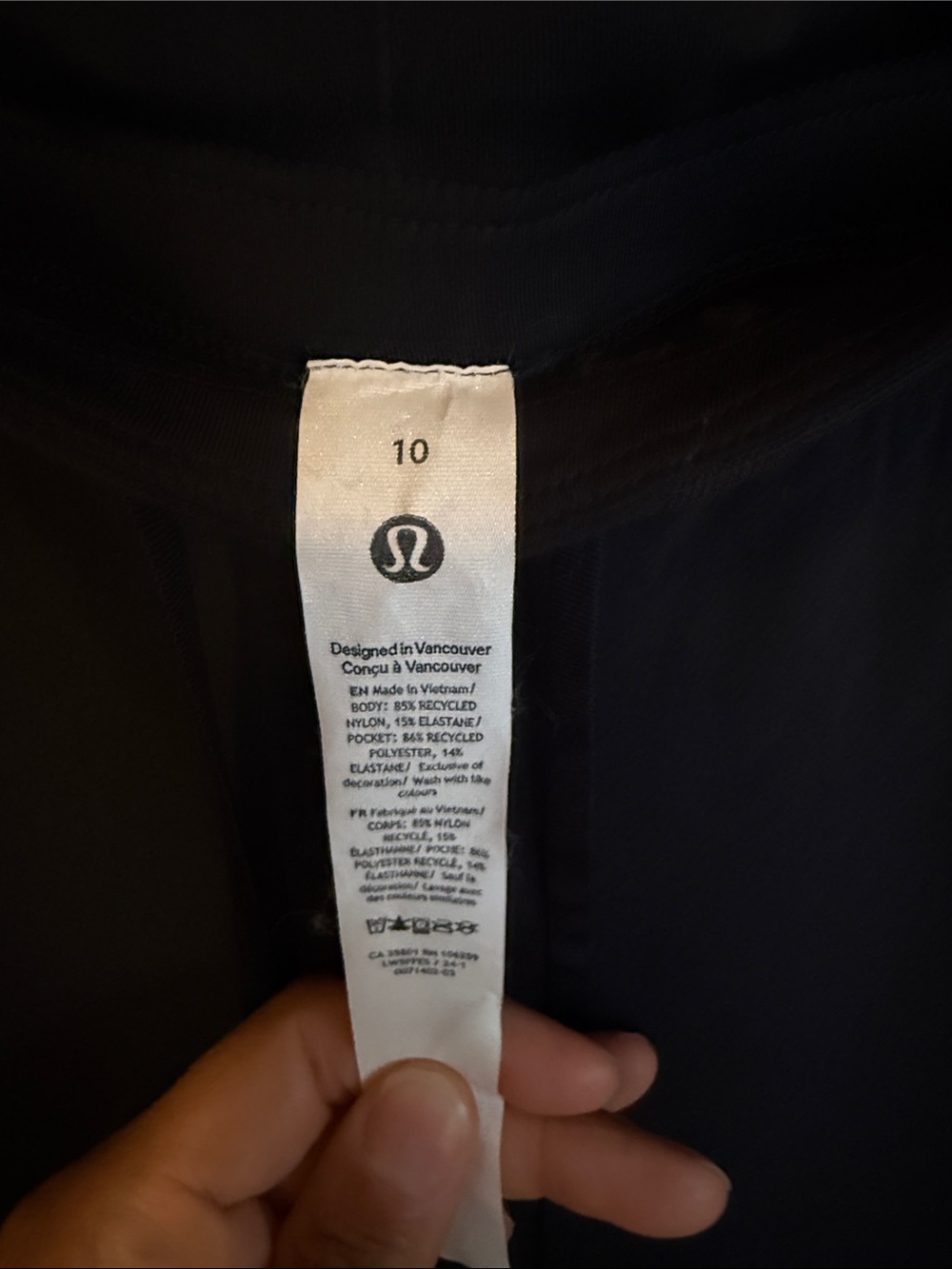 lululemon athletica Women’s License to Train High Rise Pant, Size 10 - Picture 4 of 4